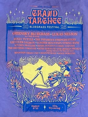 2025 Grand Targhee Bluegrass Festival unisex Tee
